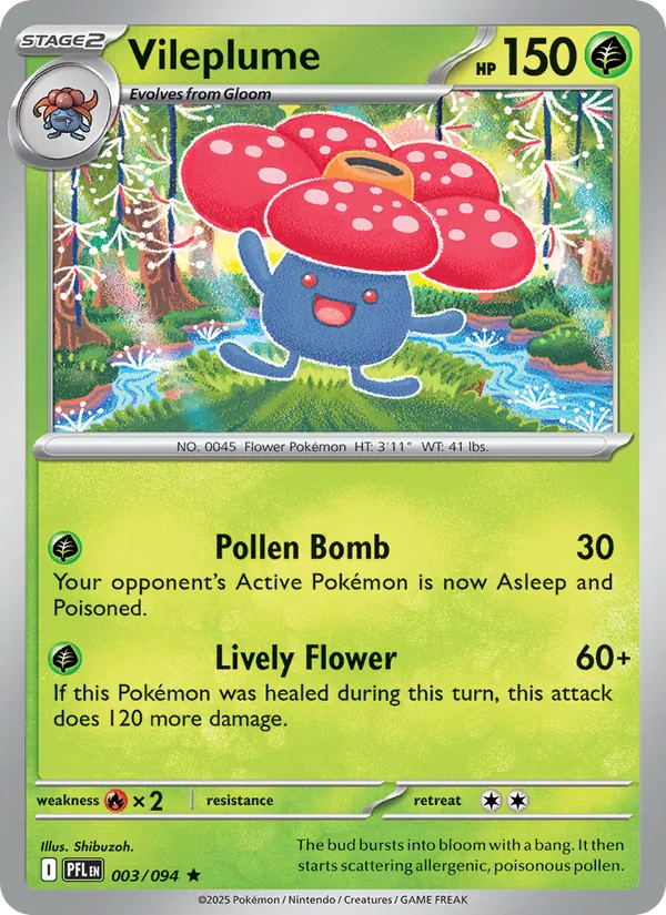 Vileplume card