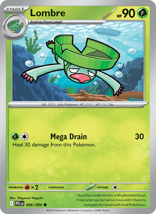 Lombre card