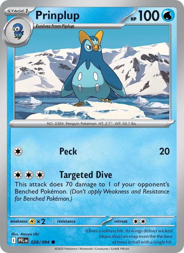 Prinplup card