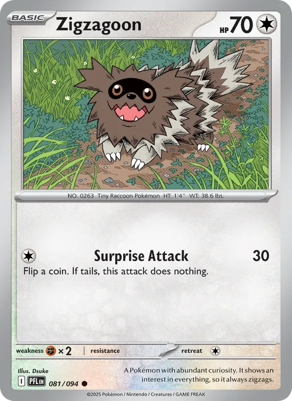 Zigzagoon card