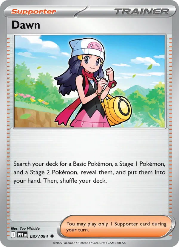 Dawn card