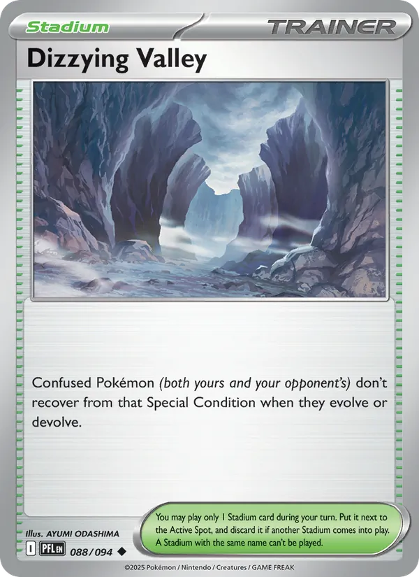 Dizzying Valley card