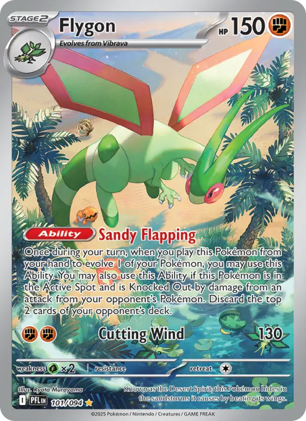 Flygon Pokémon card
