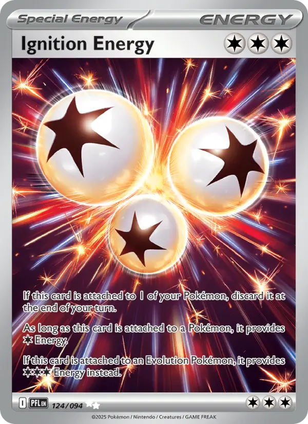 Ignition Energy Pokémon card