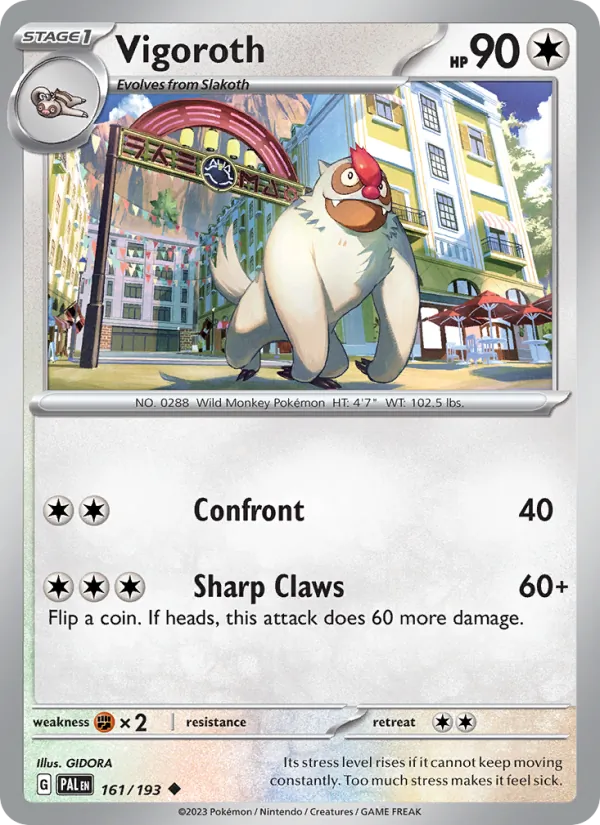 Vigoroth card