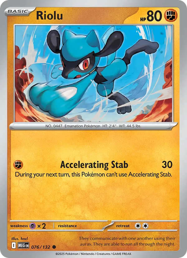 Riolu card