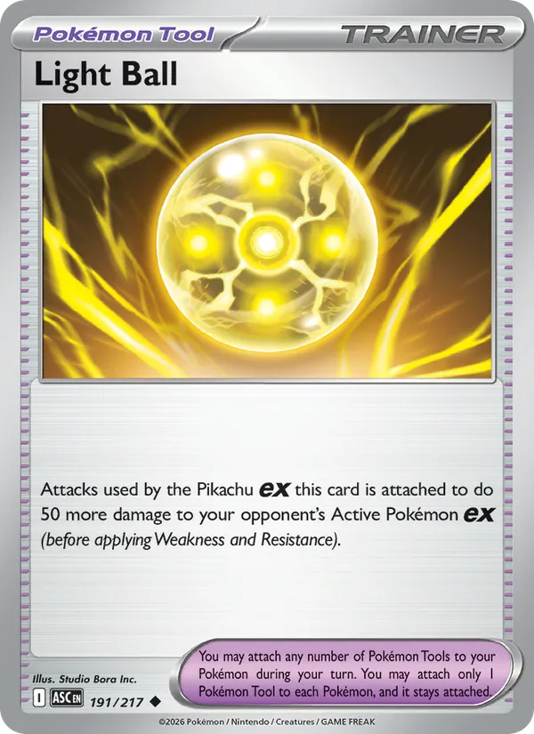 Light Ball card