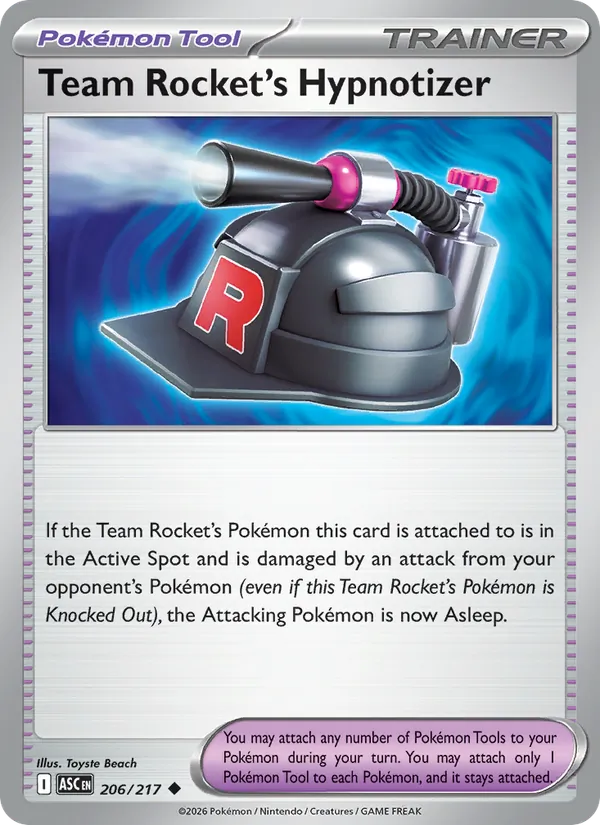 Team Rocket's Hypnotizer card