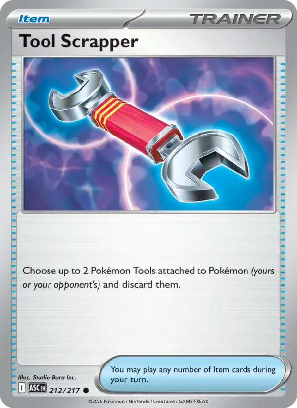Tool Scrapper Pokémon card