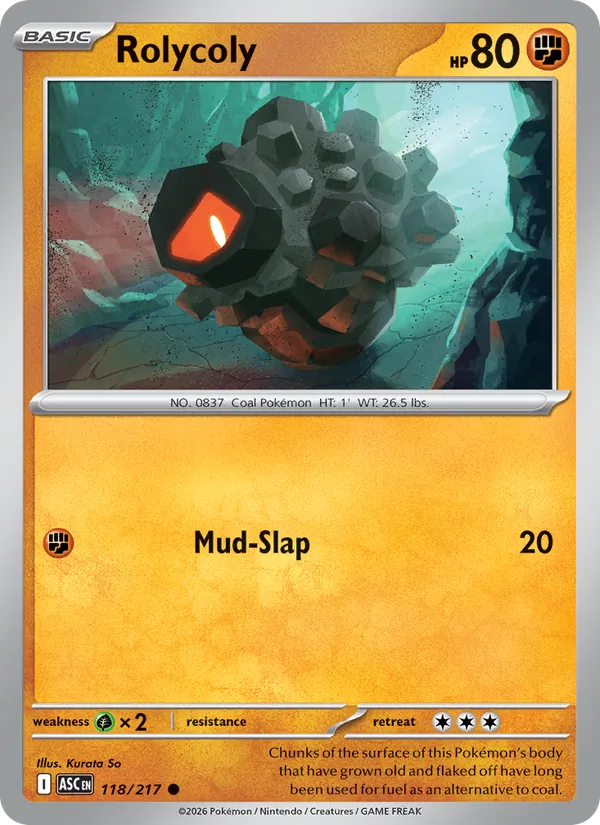 Rolycoly card