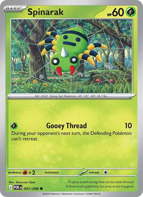 Spinarak card