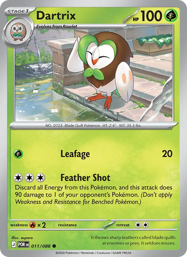 Dartrix card