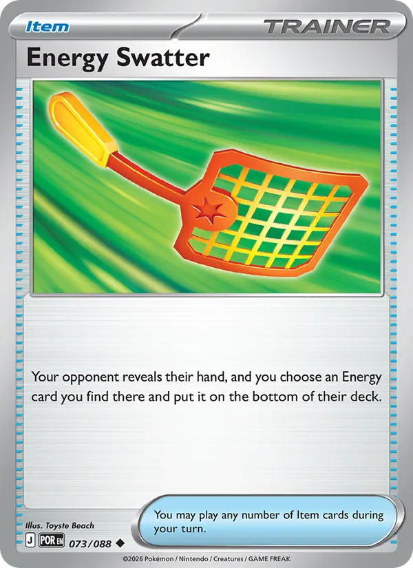 Energy Swatter card