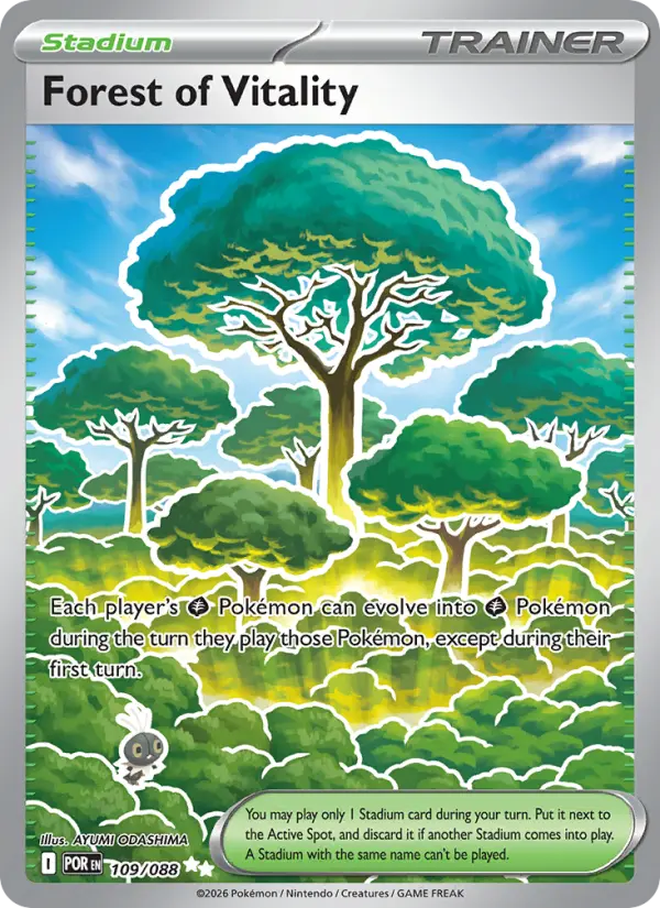 Forest of Vitality Pokémon card