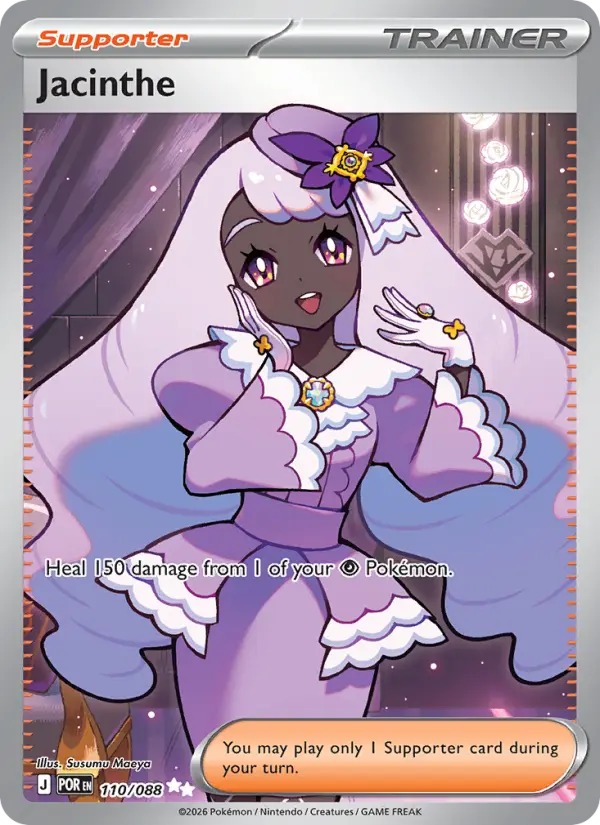Jacinthe Pokémon card