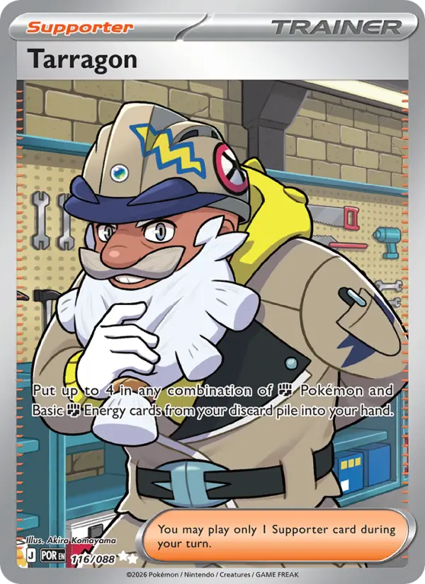 Tarragon Pokémon card