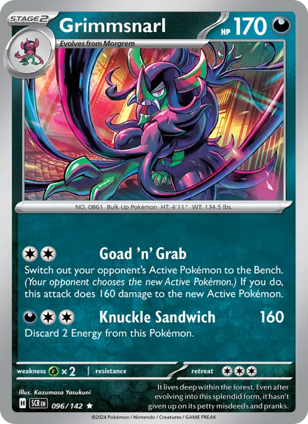Grimmsnarl Pokémon card