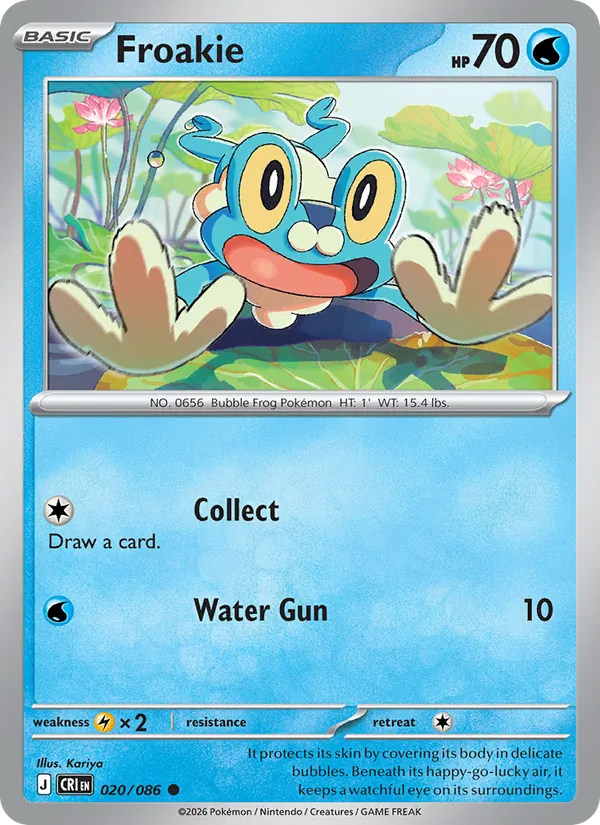 Froakie card