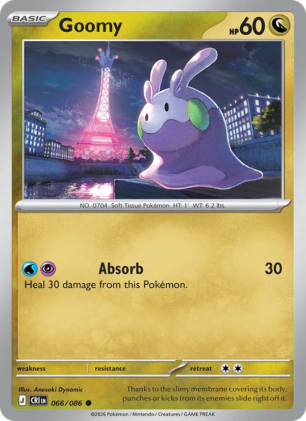 Goomy Pokémon card