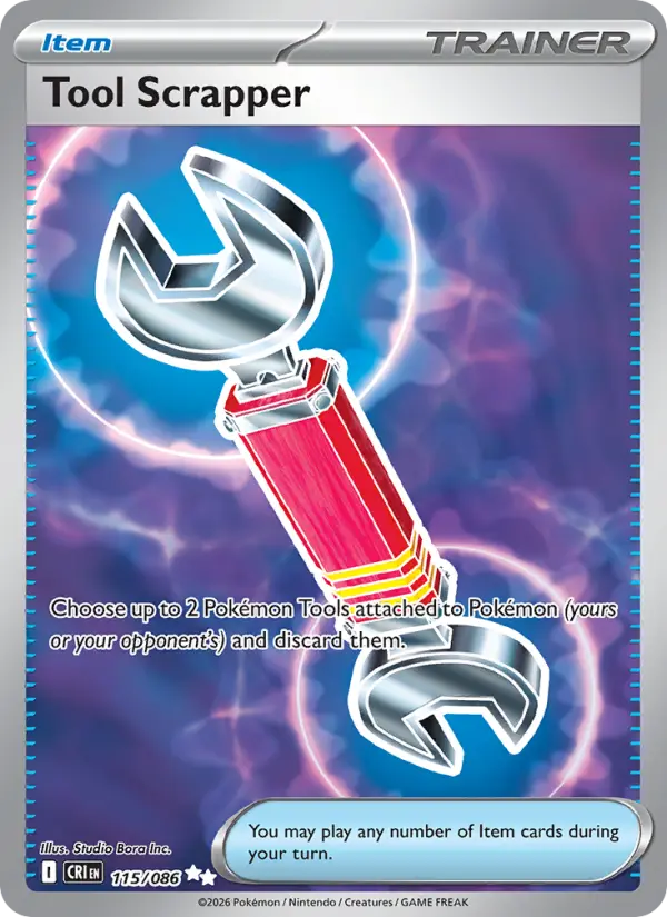 Tool Scrapper Pokémon card