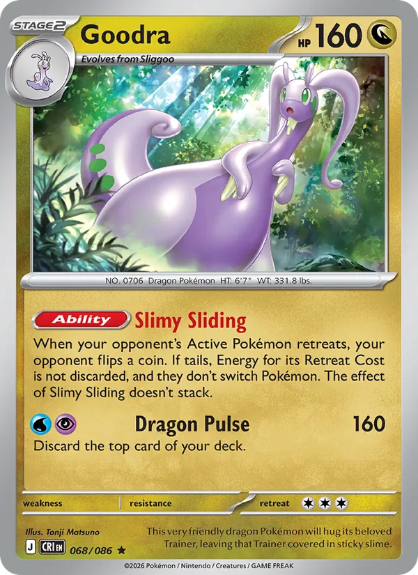 Goodra Pokémon card
