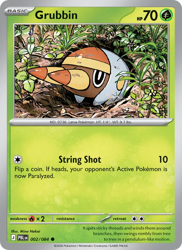 Grubbin card