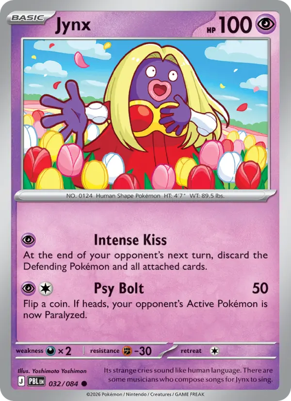 Jynx Pokémon card