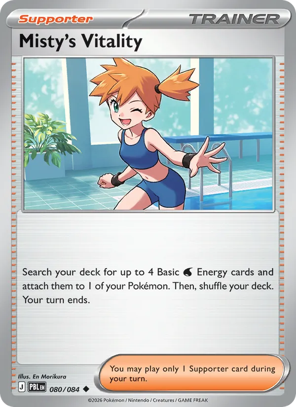 Misty's Vitality card