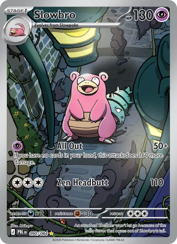 Slowbro Pokémon card