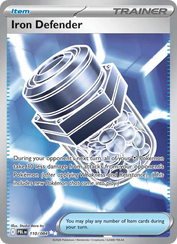 Iron Defender Pokémon card