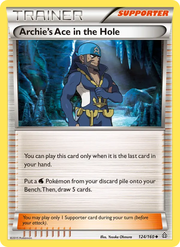 Archie's Ace in the Hole card