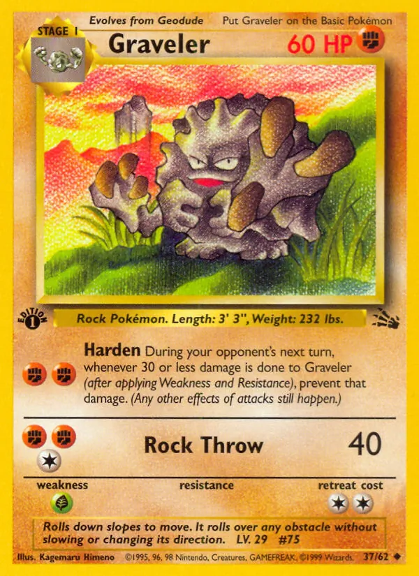 Graveler card