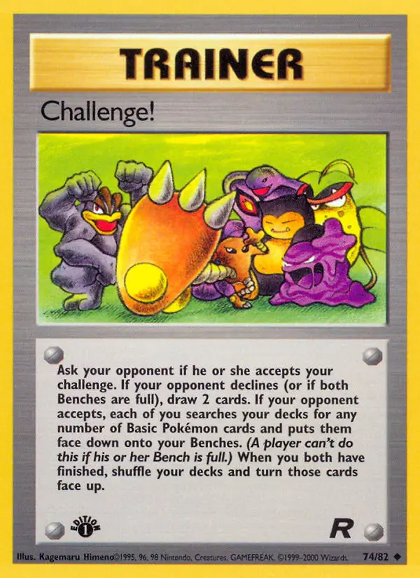 Challenge! card