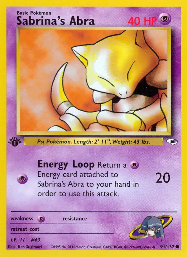 Sabrina's Abra card