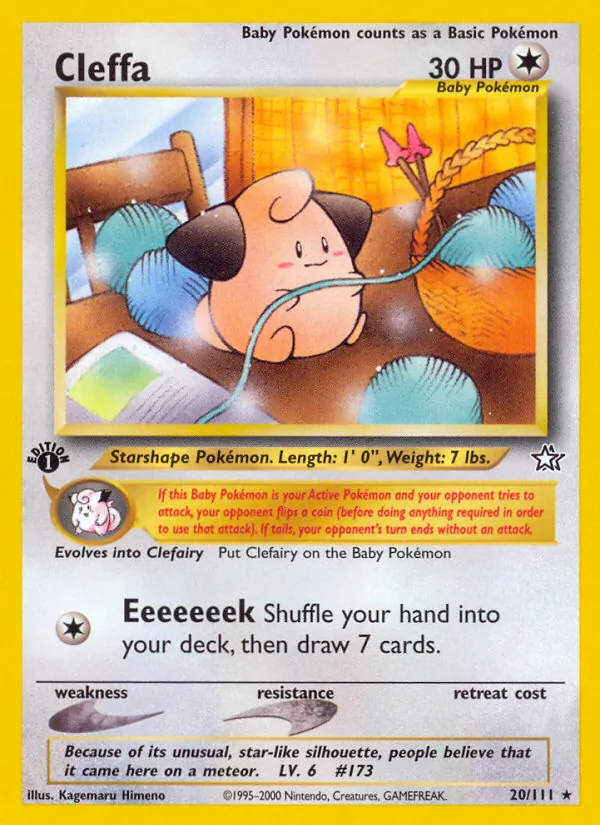 Cleffa card