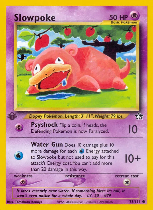Slowpoke card