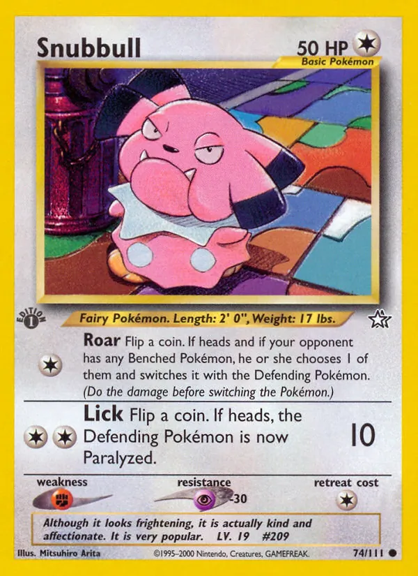 Snubbull card