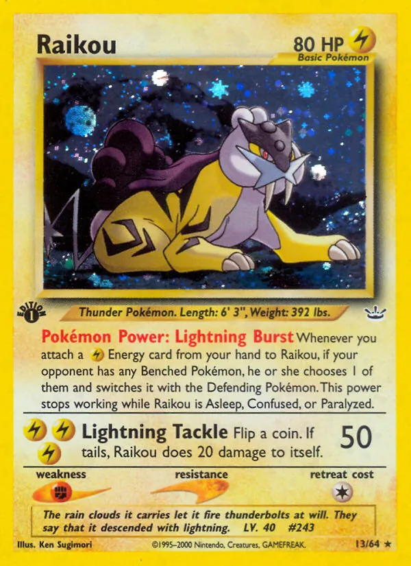 Raikou card