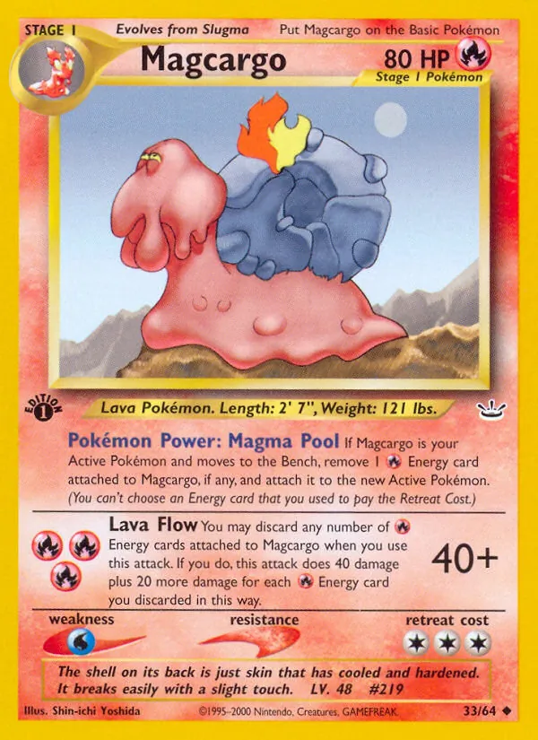 Magcargo card