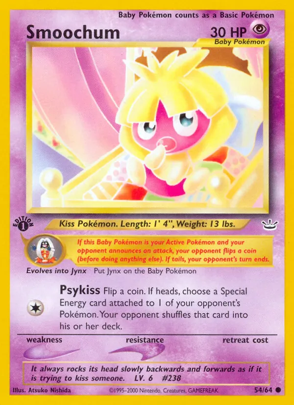 Smoochum card