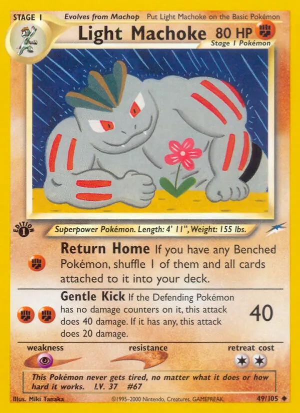 Light Machoke card