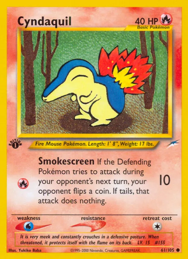Cyndaquil card