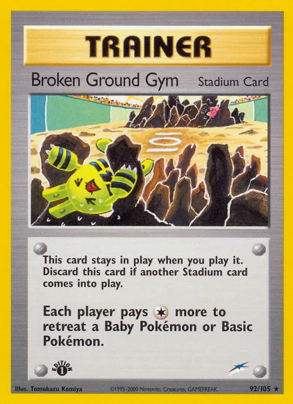 Broken Ground Gym card