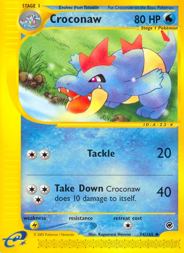 Croconaw card
