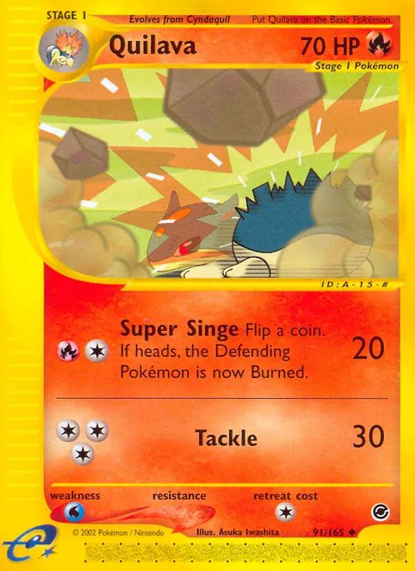 Quilava card