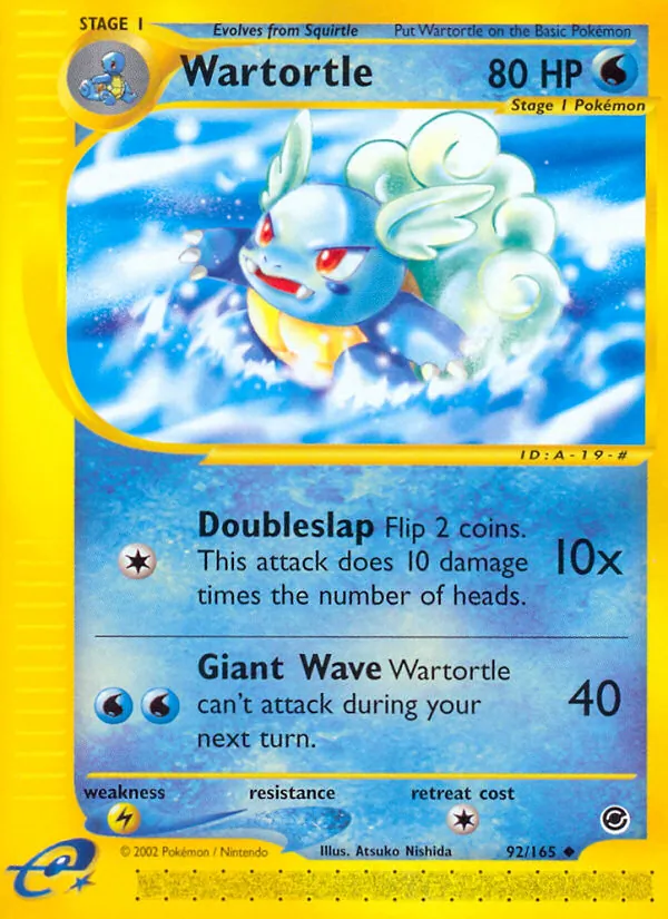 Wartortle card