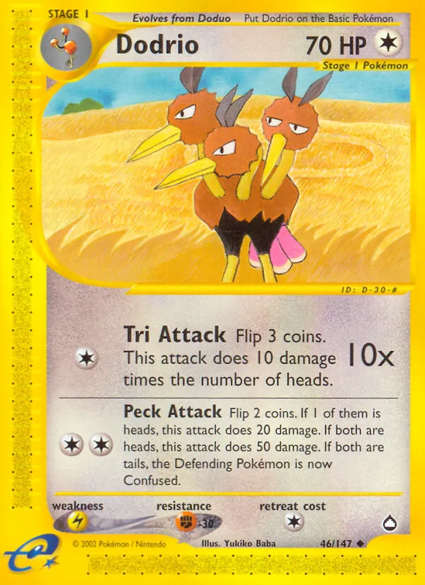 Dodrio card