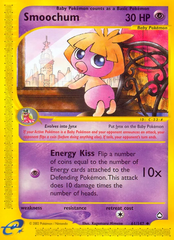 Smoochum card