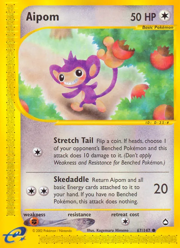 Aipom card