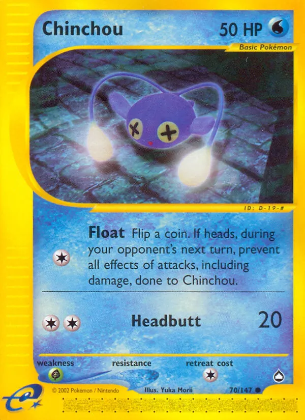 Chinchou card